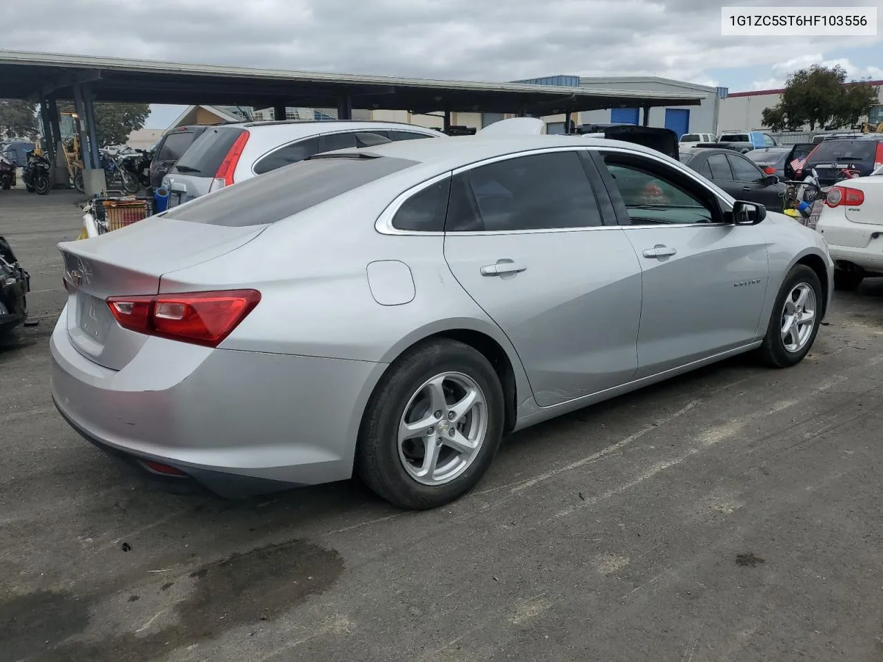 1G1ZC5ST6HF103556 2017 Chevrolet Malibu Ls