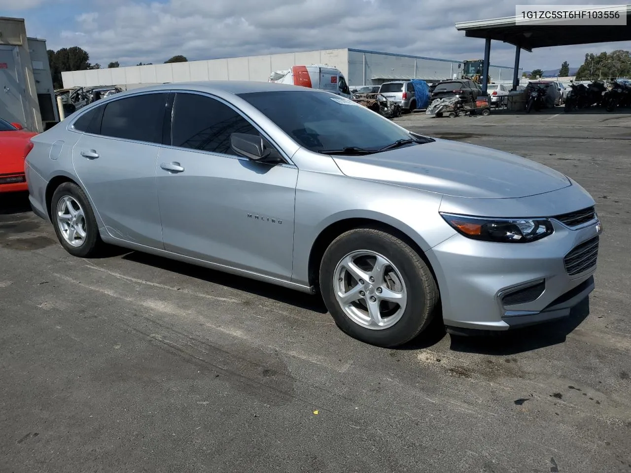 2017 Chevrolet Malibu Ls VIN: 1G1ZC5ST6HF103556 Lot: 68751674