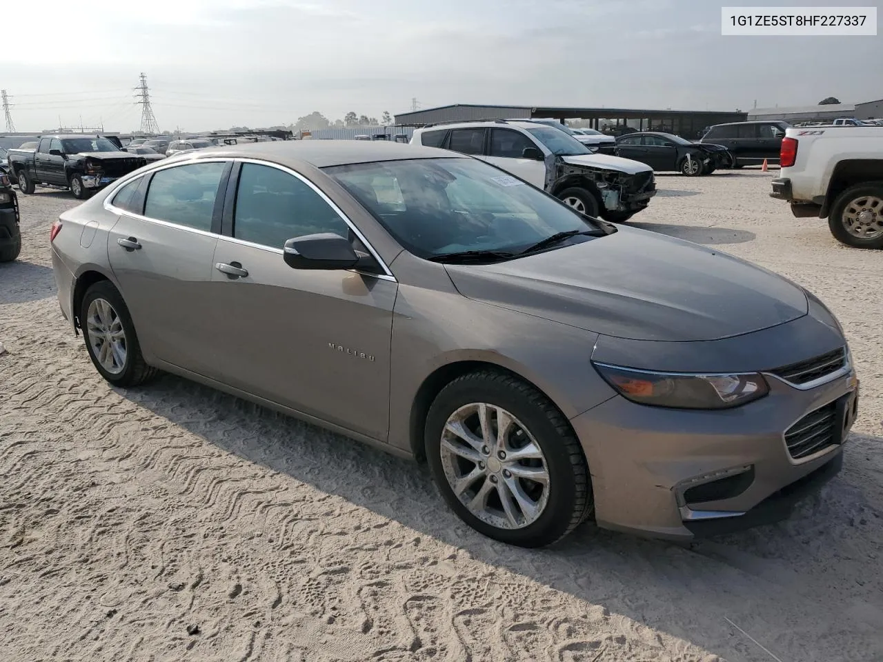 2017 Chevrolet Malibu Lt VIN: 1G1ZE5ST8HF227337 Lot: 68766144