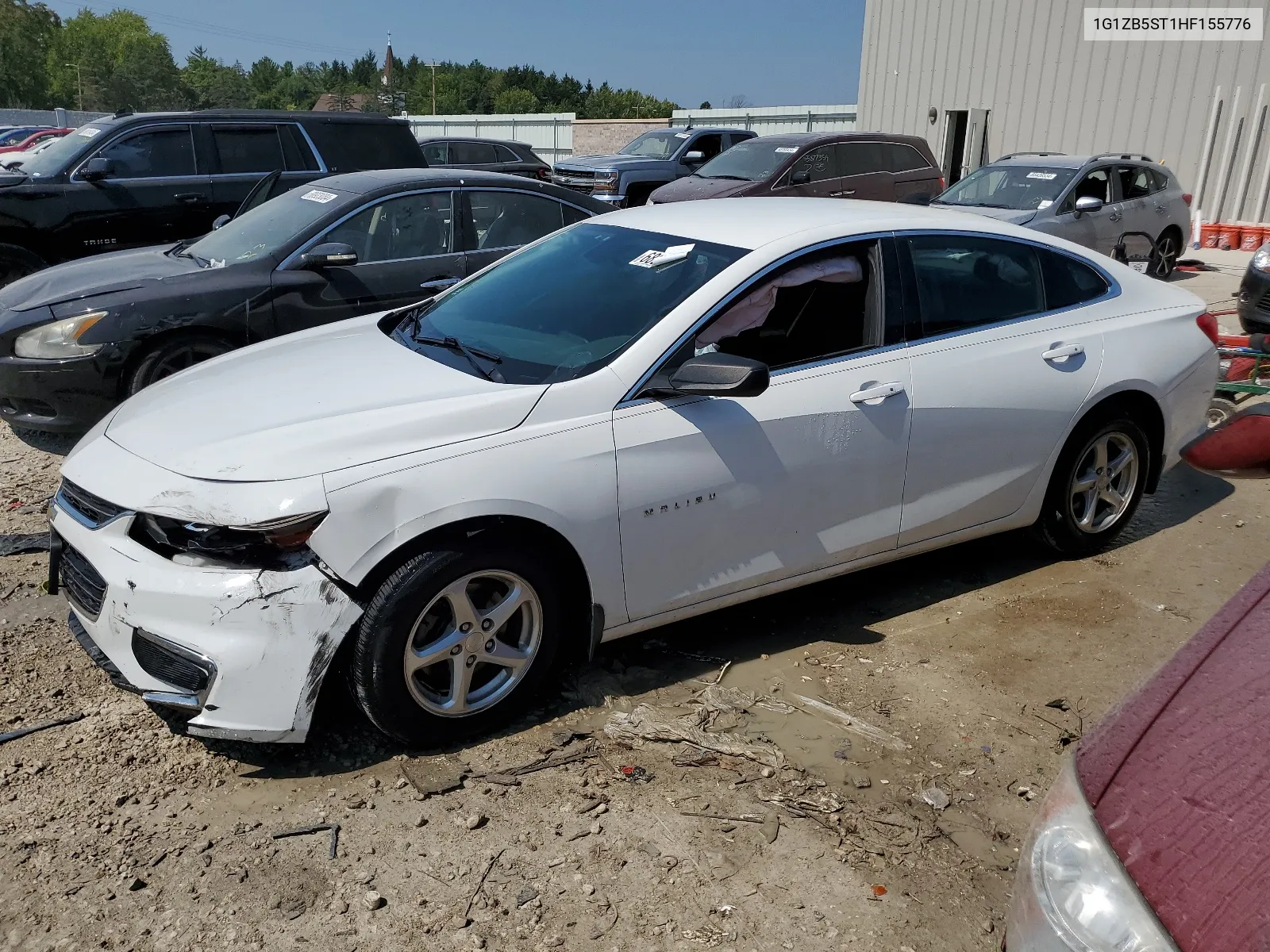 2017 Chevrolet Malibu Ls VIN: 1G1ZB5ST1HF155776 Lot: 68930364