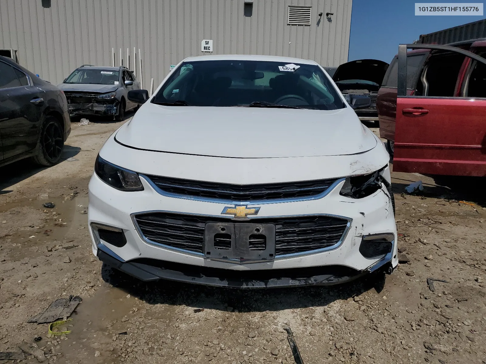 2017 Chevrolet Malibu Ls VIN: 1G1ZB5ST1HF155776 Lot: 68930364