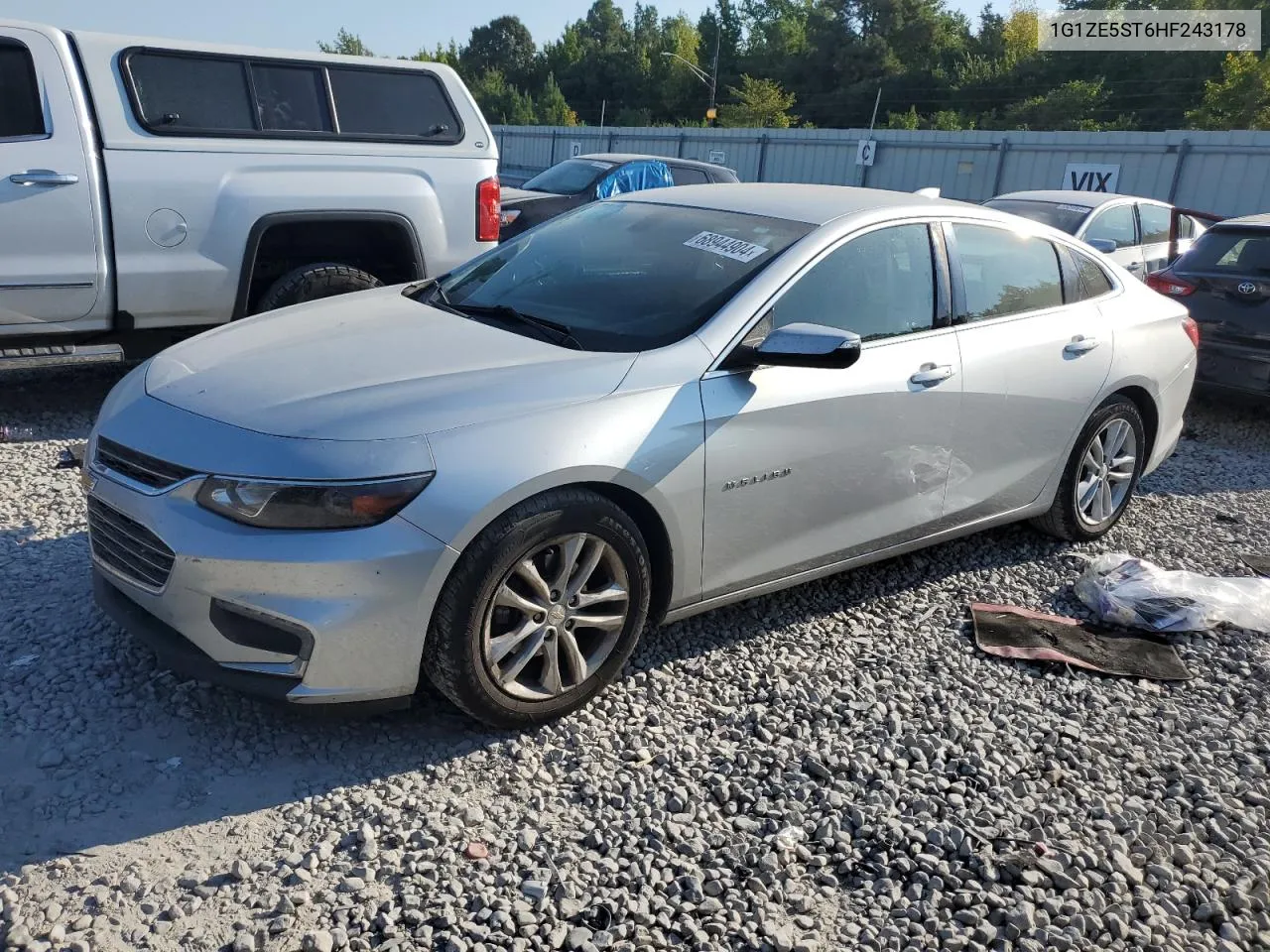 2017 Chevrolet Malibu Lt VIN: 1G1ZE5ST6HF243178 Lot: 68944904