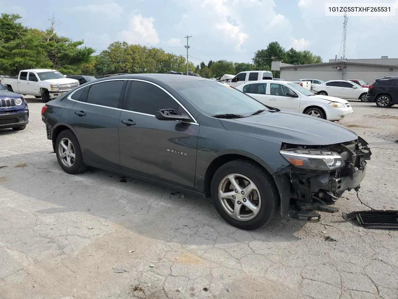 2017 Chevrolet Malibu Ls VIN: 1G1ZC5STXHF265531 Lot: 68994934