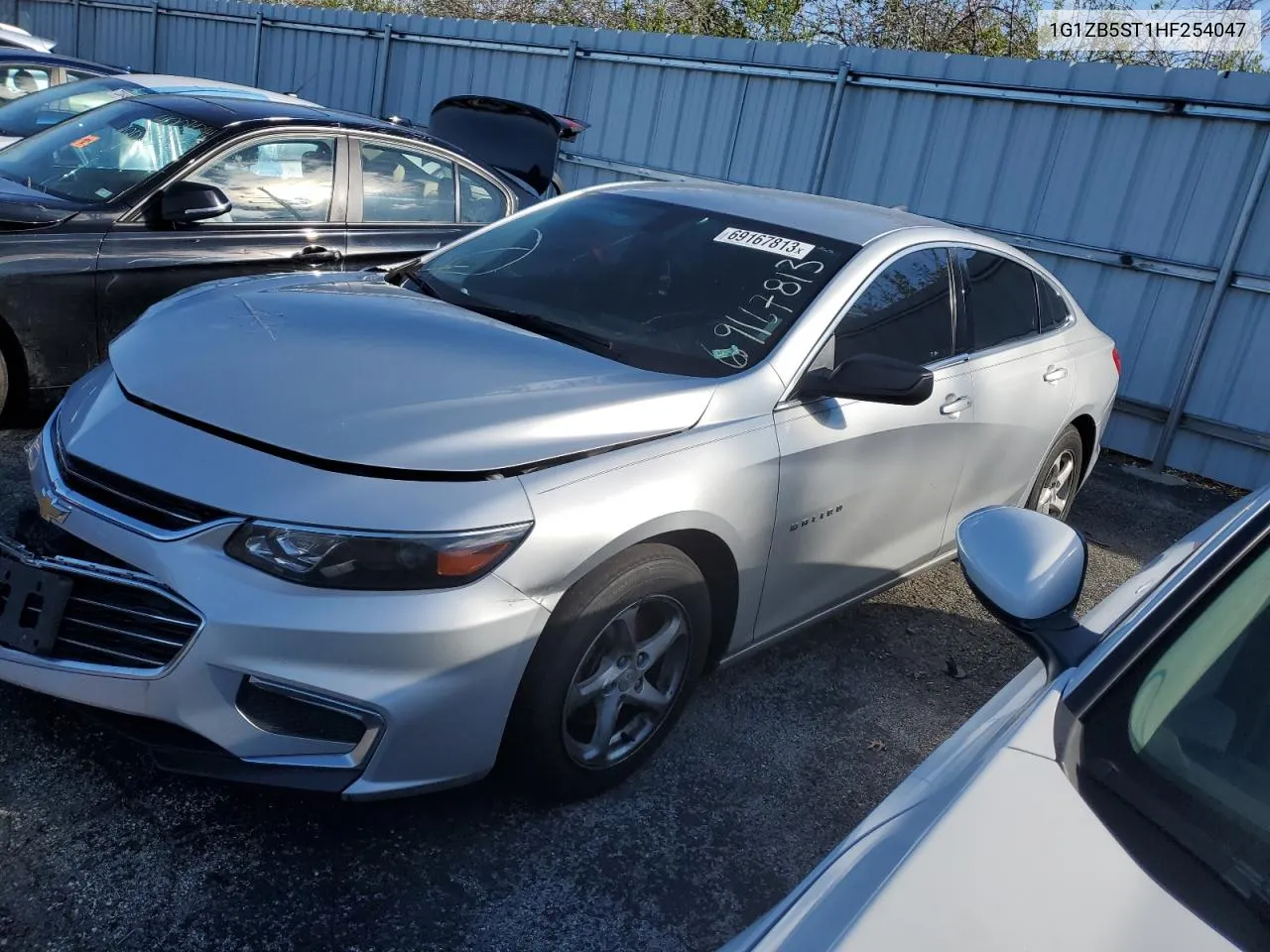 1G1ZB5ST1HF254047 2017 Chevrolet Malibu Ls