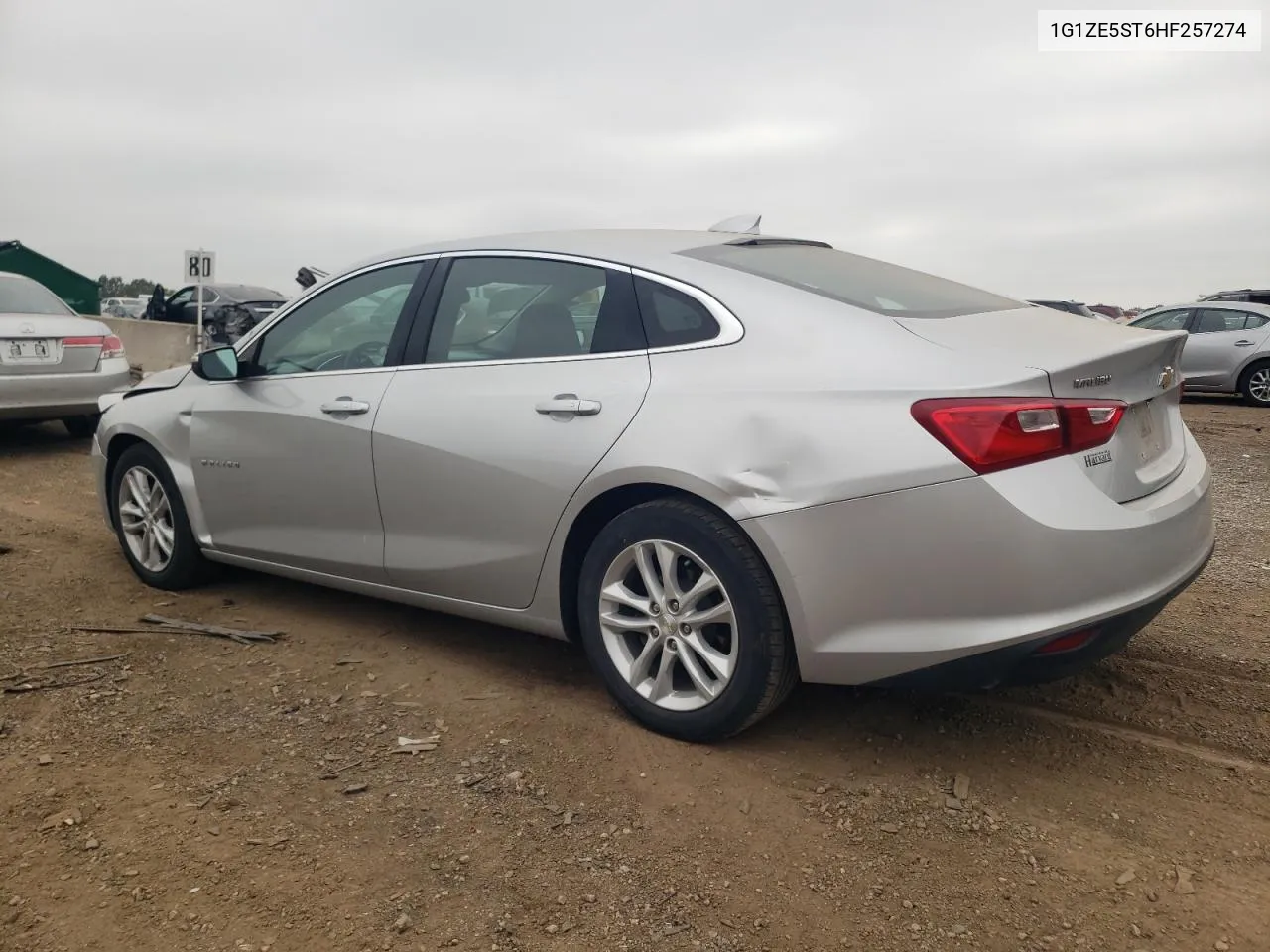 2017 Chevrolet Malibu Lt VIN: 1G1ZE5ST6HF257274 Lot: 69189164