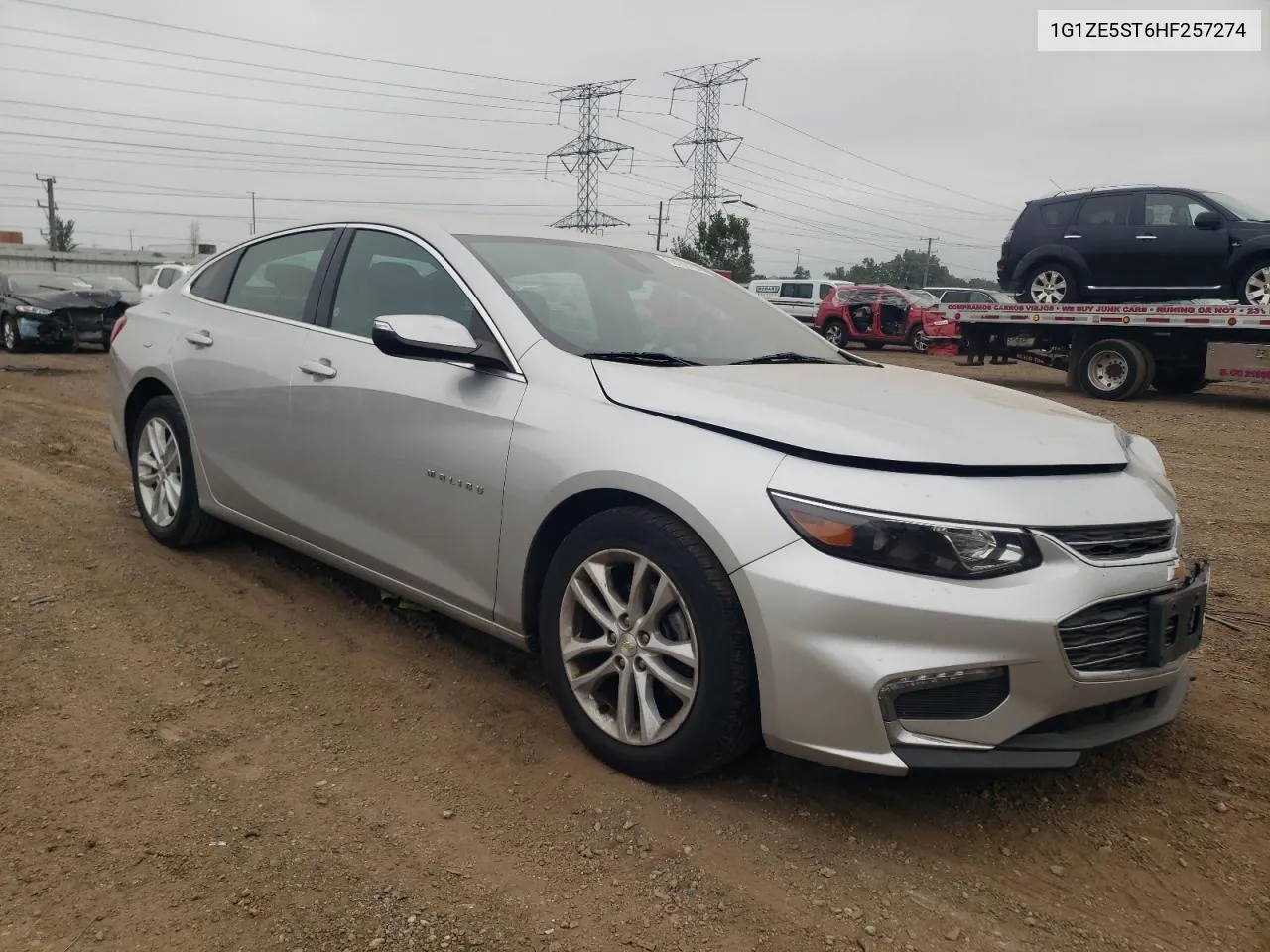 2017 Chevrolet Malibu Lt VIN: 1G1ZE5ST6HF257274 Lot: 69189164