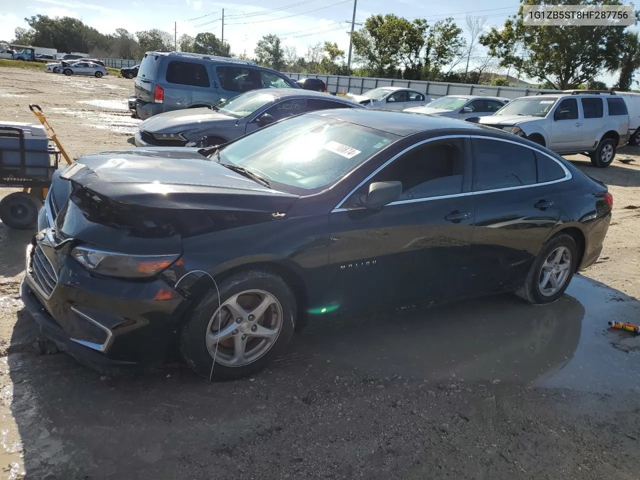 2017 Chevrolet Malibu Ls VIN: 1G1ZB5ST8HF287756 Lot: 69200874