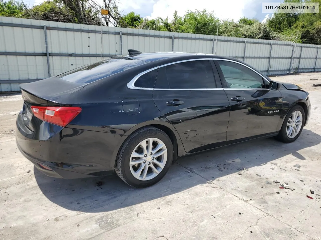 1G1ZB5ST7HF102614 2017 Chevrolet Malibu Ls