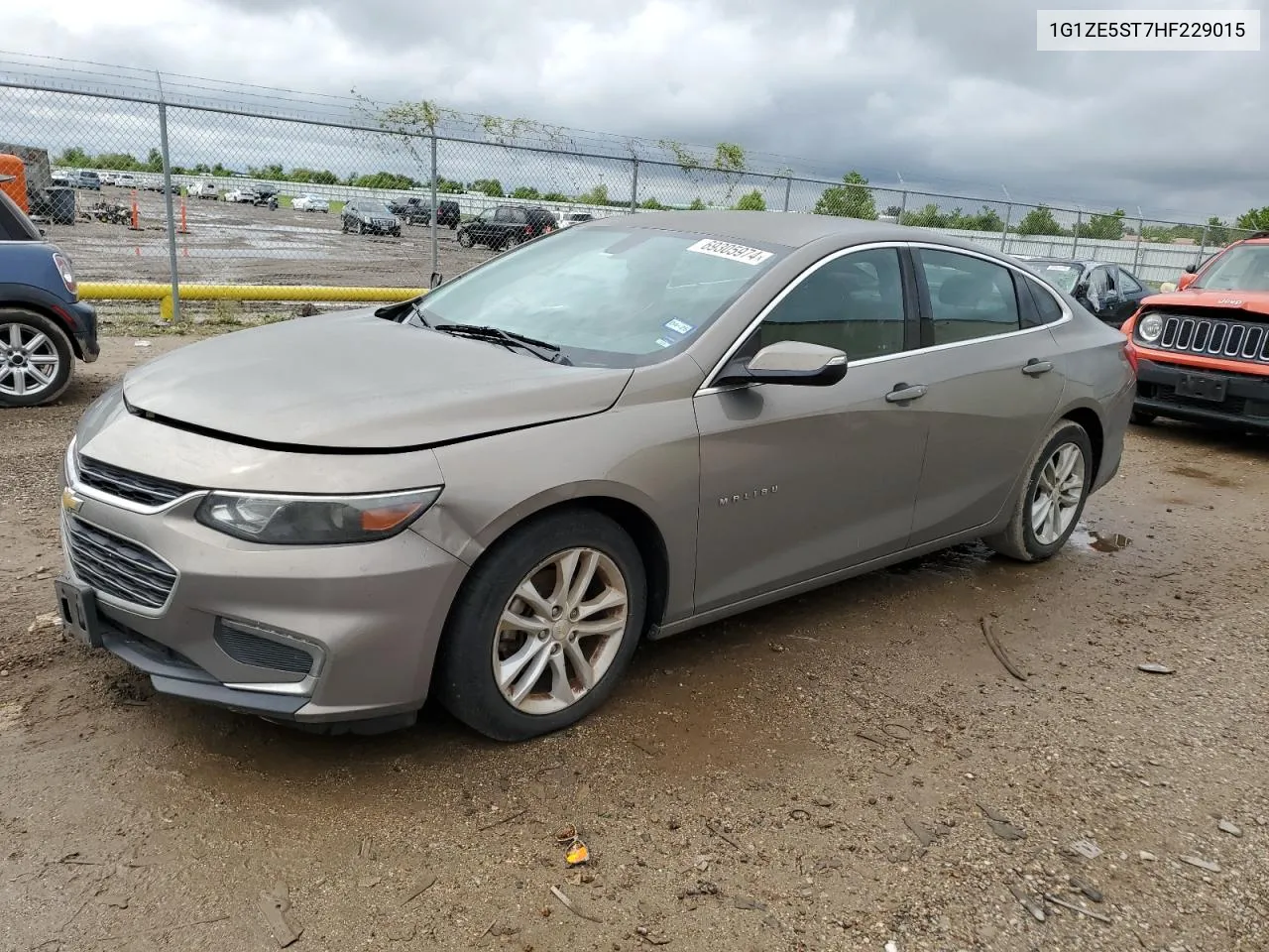 2017 Chevrolet Malibu Lt VIN: 1G1ZE5ST7HF229015 Lot: 69305974