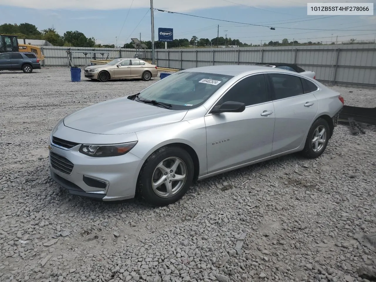 2017 Chevrolet Malibu Ls VIN: 1G1ZB5ST4HF278066 Lot: 69482524