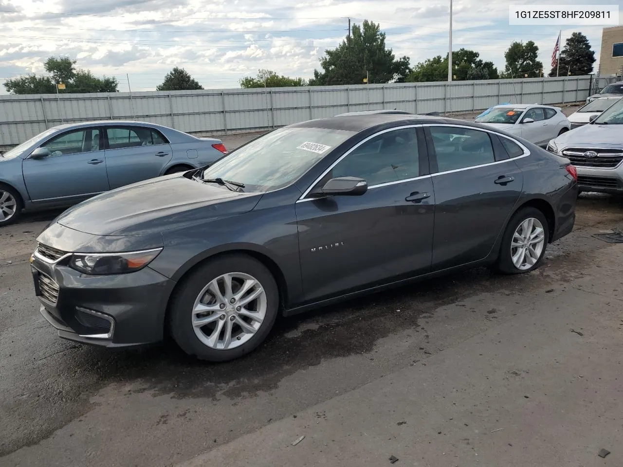 2017 Chevrolet Malibu Lt VIN: 1G1ZE5ST8HF209811 Lot: 69482634