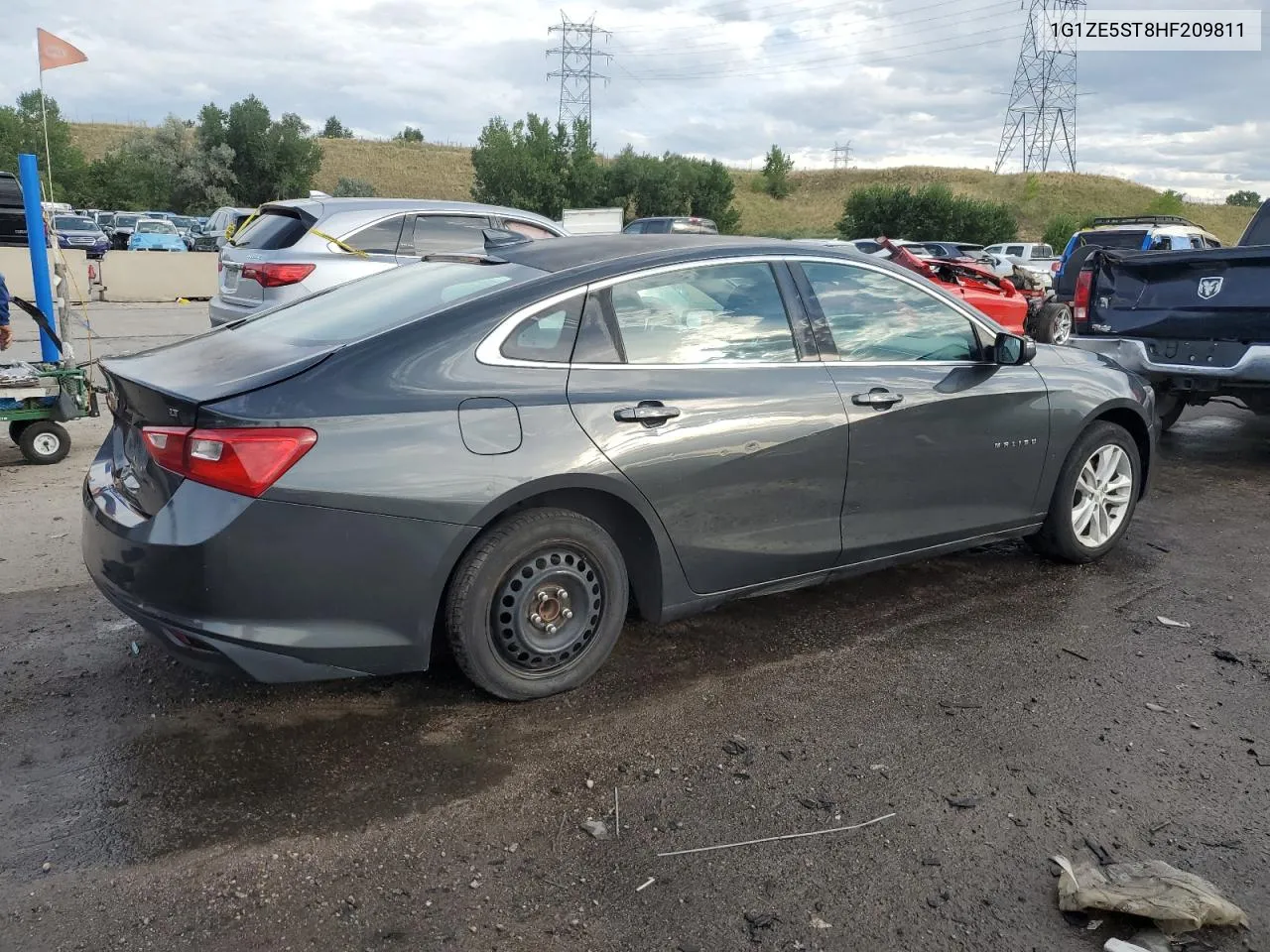 2017 Chevrolet Malibu Lt VIN: 1G1ZE5ST8HF209811 Lot: 69482634