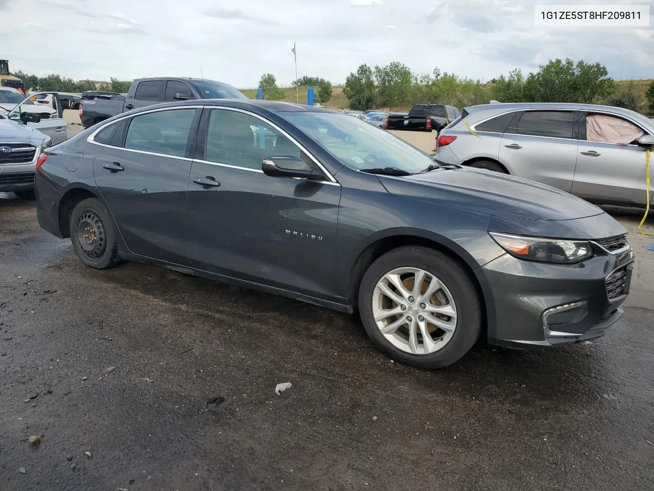 2017 Chevrolet Malibu Lt VIN: 1G1ZE5ST8HF209811 Lot: 69482634