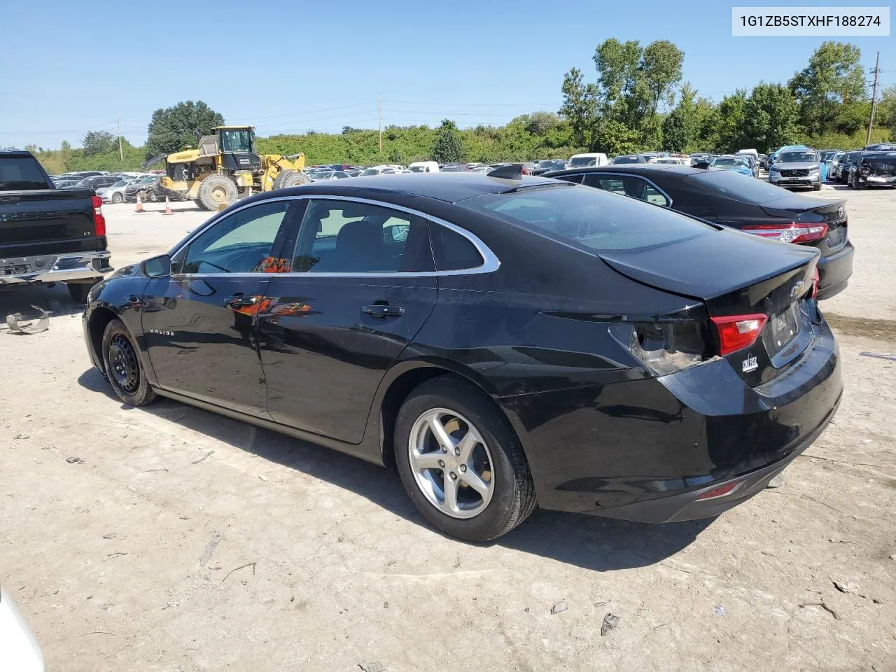 1G1ZB5STXHF188274 2017 Chevrolet Malibu Ls