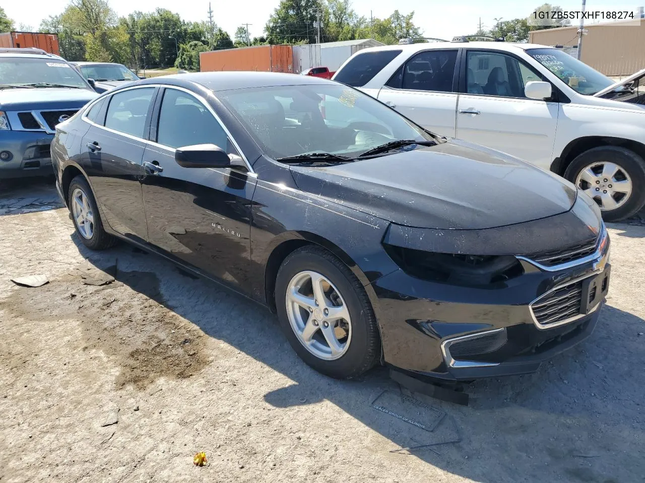 1G1ZB5STXHF188274 2017 Chevrolet Malibu Ls