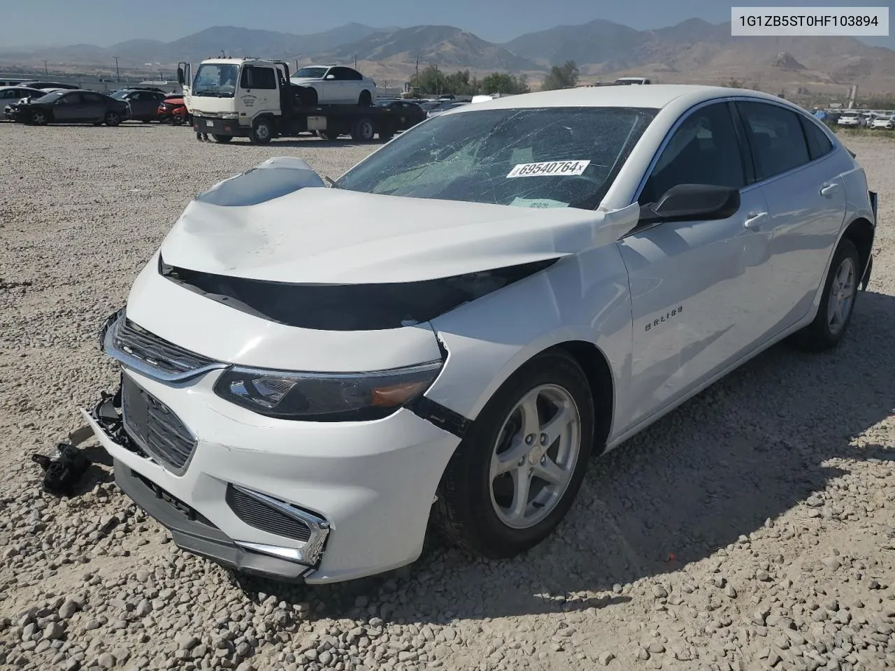 1G1ZB5ST0HF103894 2017 Chevrolet Malibu Ls