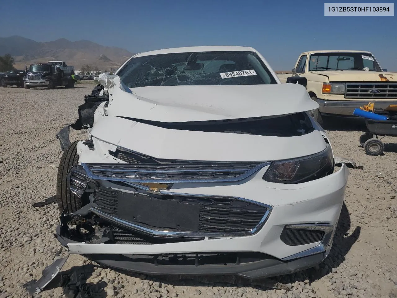 2017 Chevrolet Malibu Ls VIN: 1G1ZB5ST0HF103894 Lot: 69540764