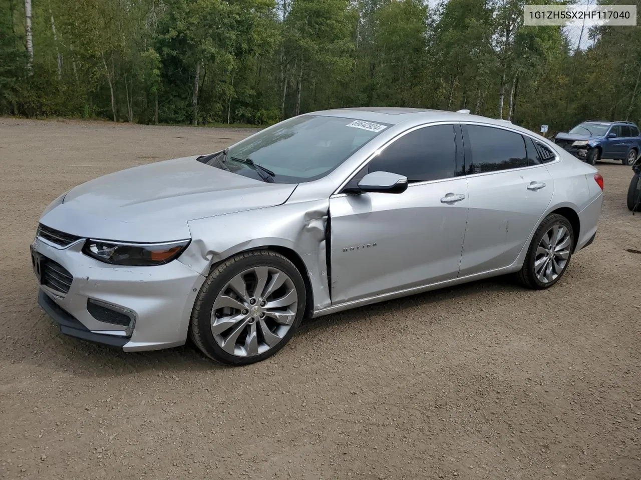 2017 Chevrolet Malibu Premier VIN: 1G1ZH5SX2HF117040 Lot: 69642924