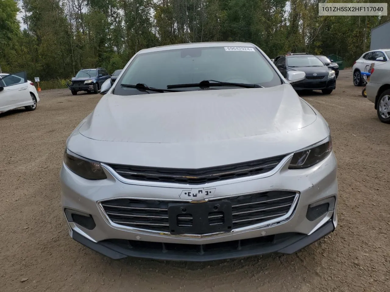 2017 Chevrolet Malibu Premier VIN: 1G1ZH5SX2HF117040 Lot: 69642924