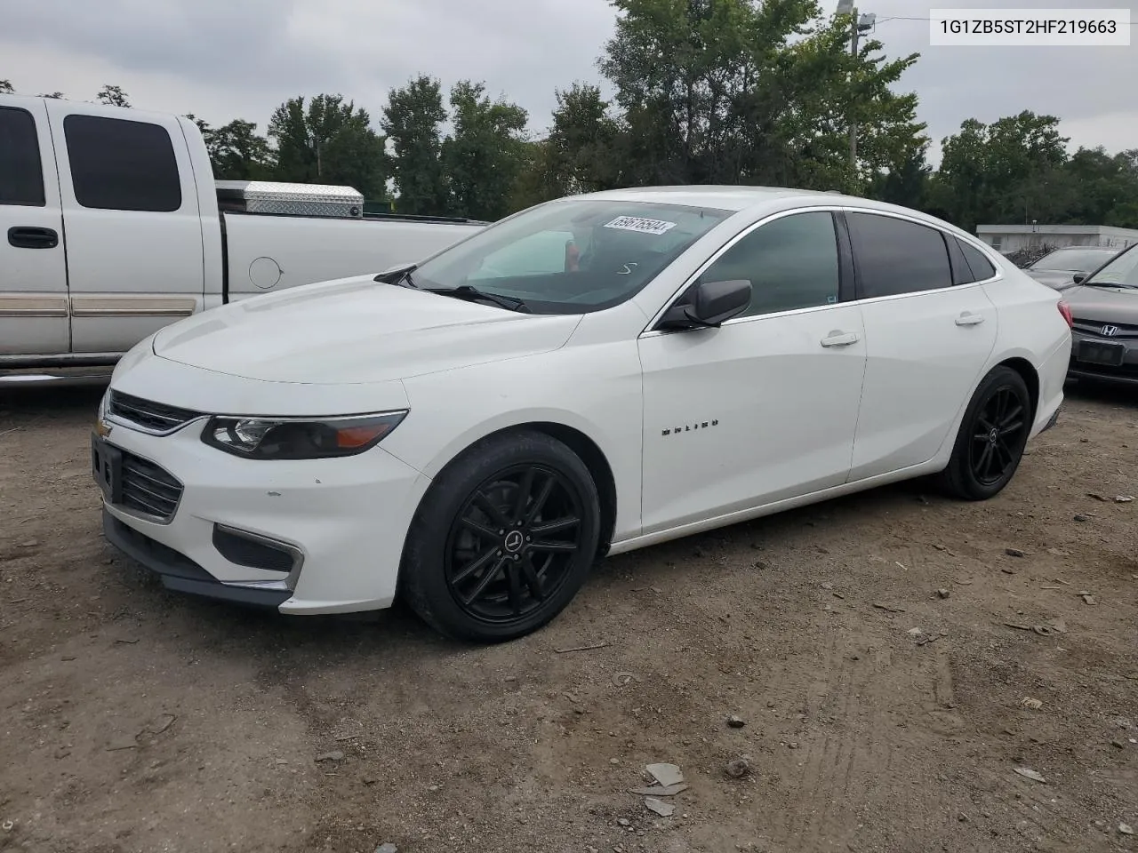 2017 Chevrolet Malibu Ls VIN: 1G1ZB5ST2HF219663 Lot: 69676504