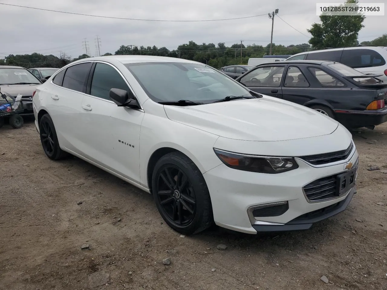 2017 Chevrolet Malibu Ls VIN: 1G1ZB5ST2HF219663 Lot: 69676504