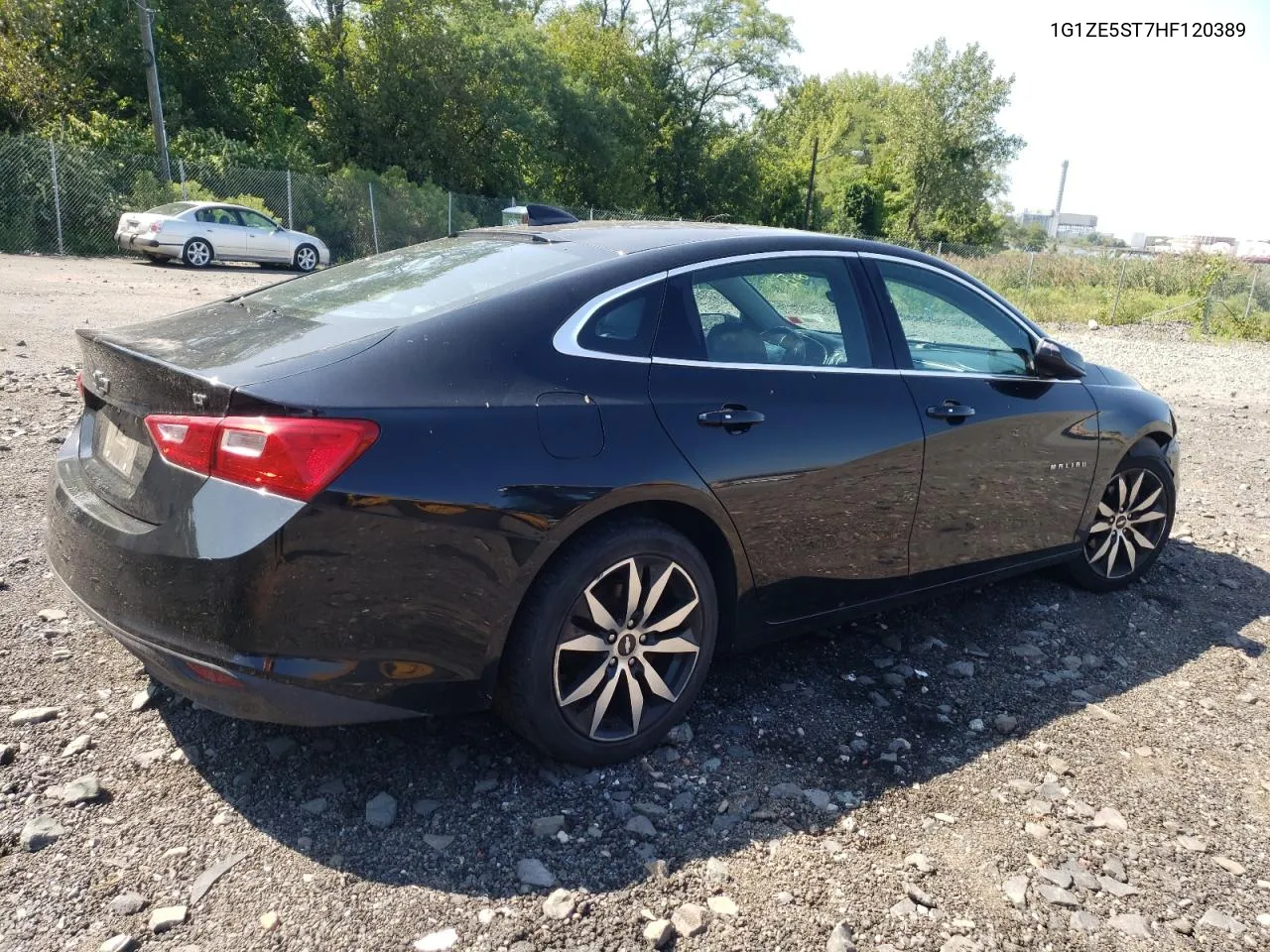 2017 Chevrolet Malibu Lt VIN: 1G1ZE5ST7HF120389 Lot: 69700594