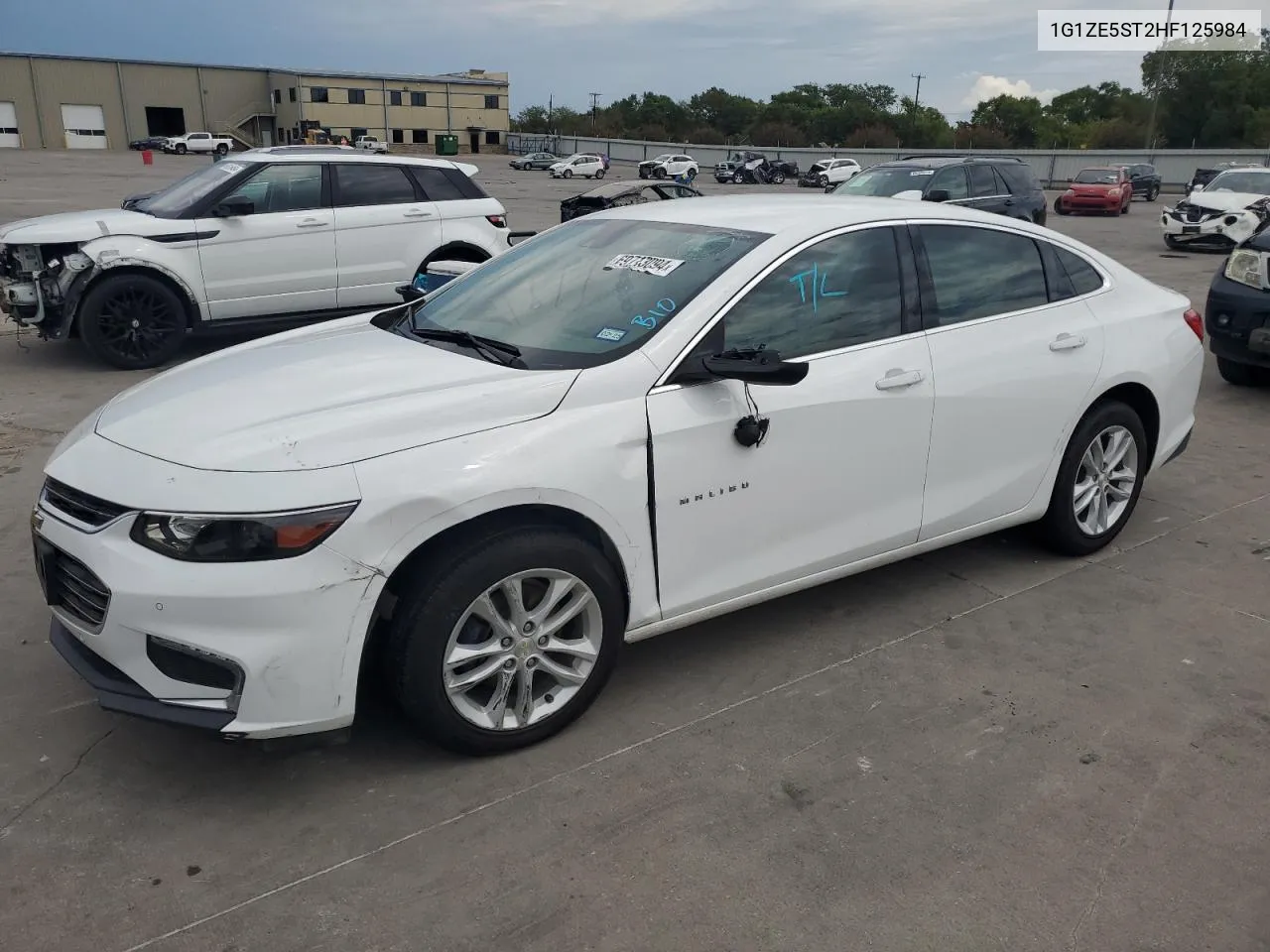 2017 Chevrolet Malibu Lt VIN: 1G1ZE5ST2HF125984 Lot: 69713094