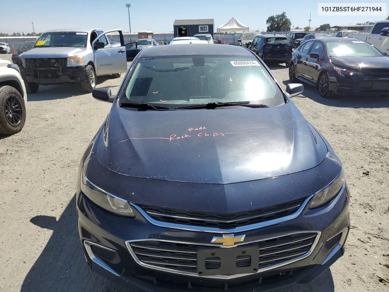 2017 Chevrolet Malibu Ls VIN: 1G1ZB5ST6HF271944 Lot: 69808474