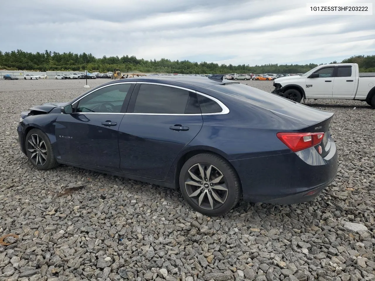 2017 Chevrolet Malibu Lt VIN: 1G1ZE5ST3HF203222 Lot: 69812164