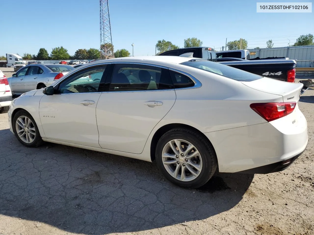 2017 Chevrolet Malibu Lt VIN: 1G1ZE5ST0HF102106 Lot: 69864044