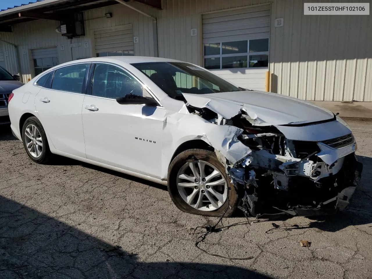 2017 Chevrolet Malibu Lt VIN: 1G1ZE5ST0HF102106 Lot: 69864044