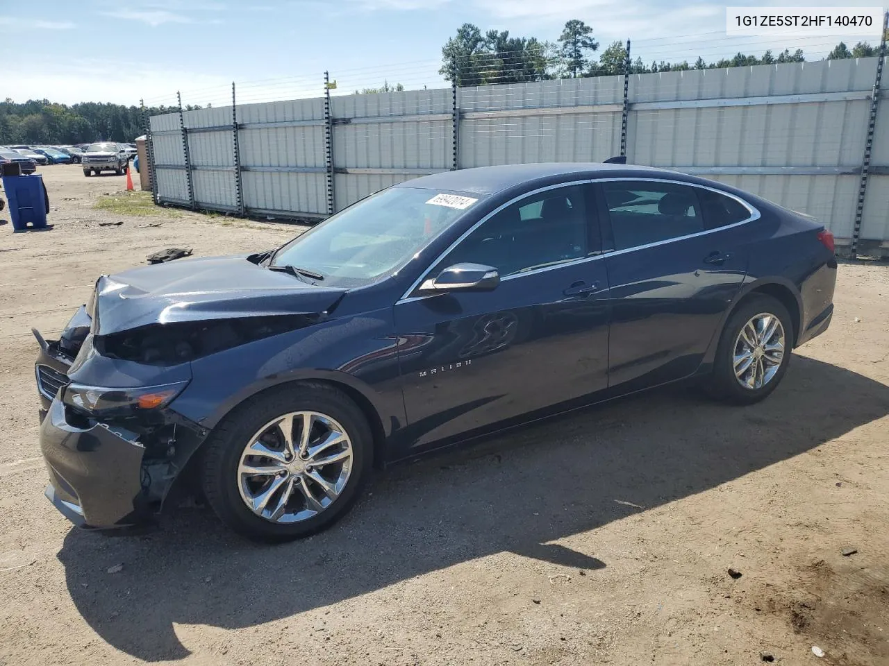 1G1ZE5ST2HF140470 2017 Chevrolet Malibu Lt