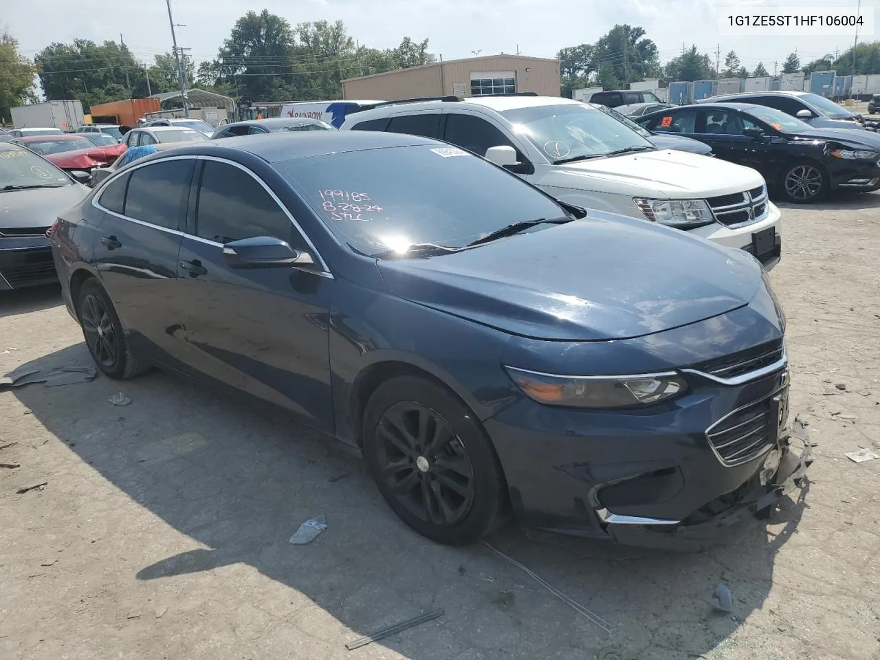 2017 Chevrolet Malibu Lt VIN: 1G1ZE5ST1HF106004 Lot: 69945564