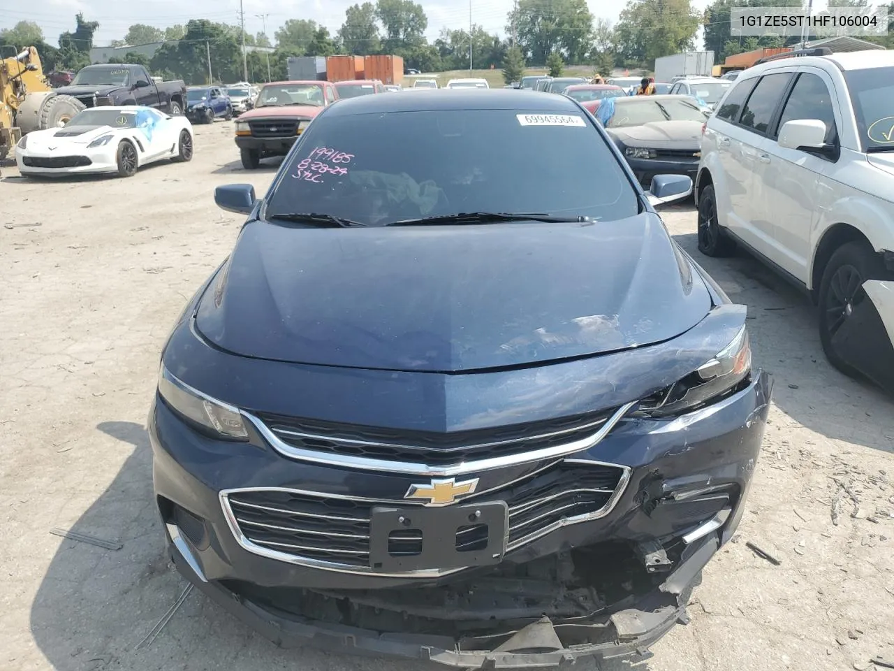 2017 Chevrolet Malibu Lt VIN: 1G1ZE5ST1HF106004 Lot: 69945564