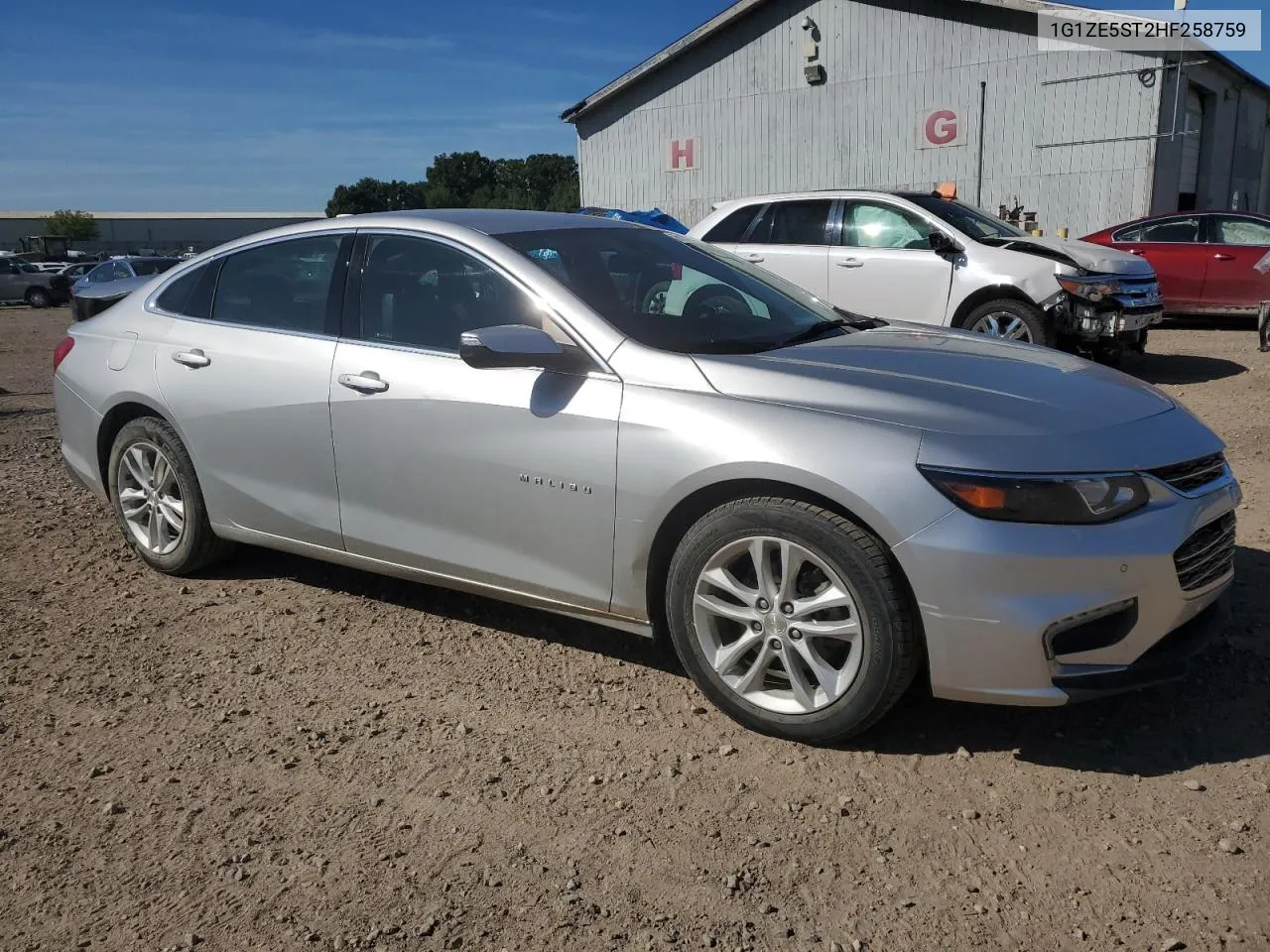 2017 Chevrolet Malibu Lt VIN: 1G1ZE5ST2HF258759 Lot: 69952664