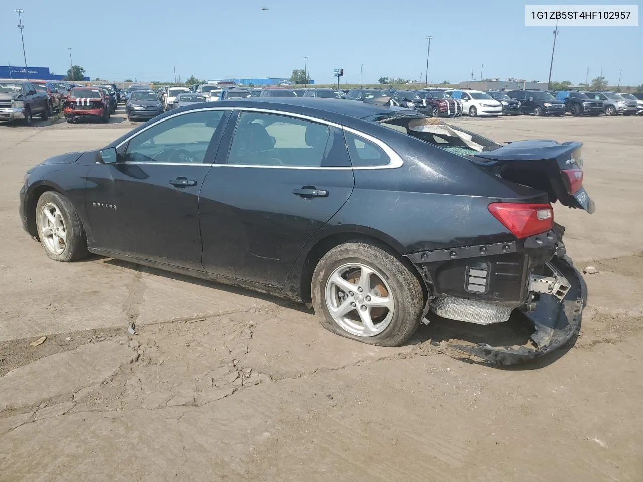 2017 Chevrolet Malibu Ls VIN: 1G1ZB5ST4HF102957 Lot: 69983784