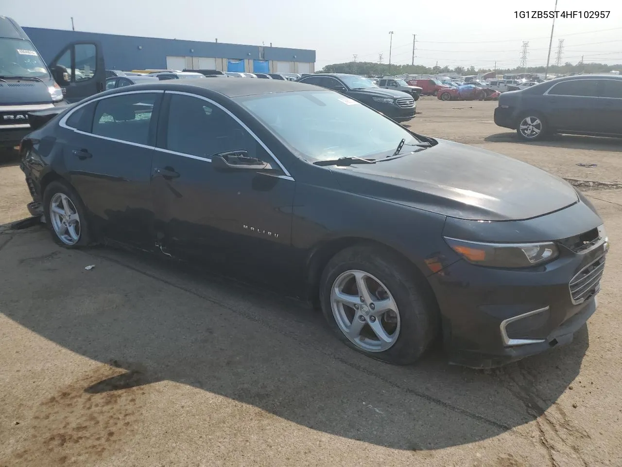 2017 Chevrolet Malibu Ls VIN: 1G1ZB5ST4HF102957 Lot: 69983784