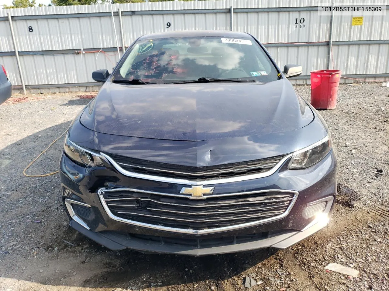 1G1ZB5ST3HF155309 2017 Chevrolet Malibu Ls