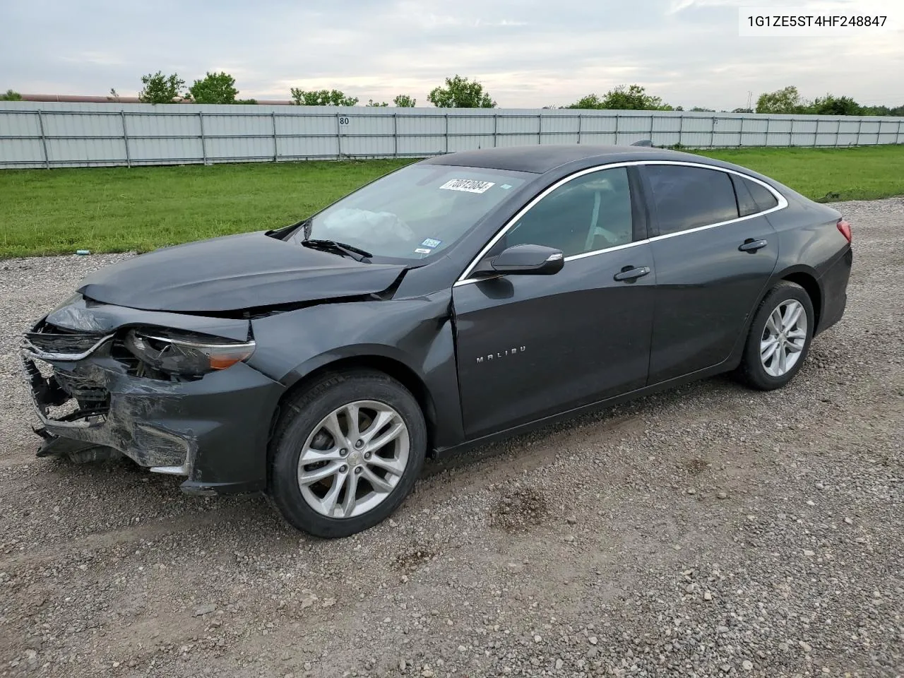 2017 Chevrolet Malibu Lt VIN: 1G1ZE5ST4HF248847 Lot: 70012084