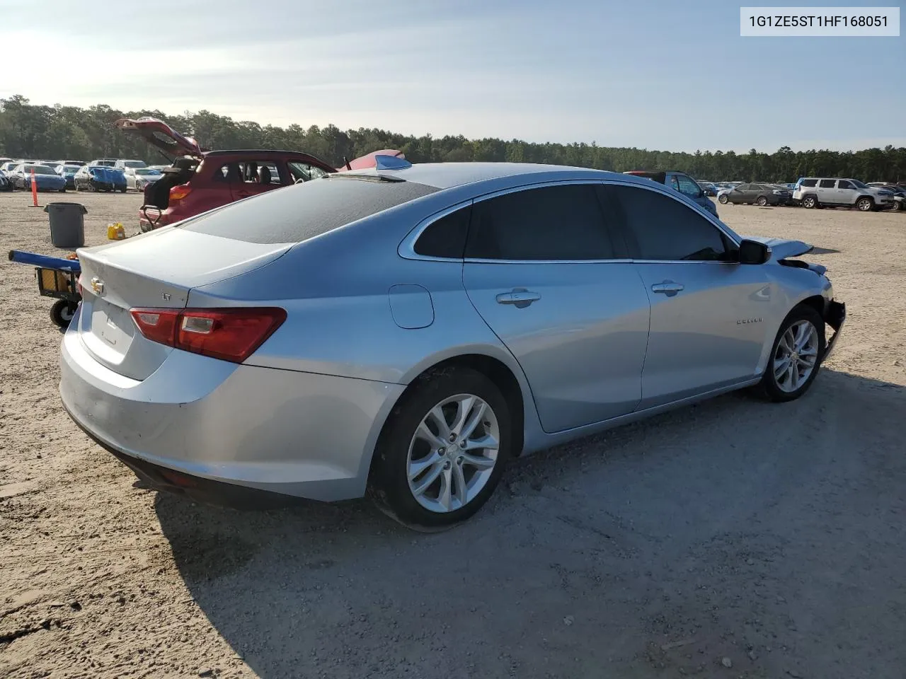 2017 Chevrolet Malibu Lt VIN: 1G1ZE5ST1HF168051 Lot: 70045974