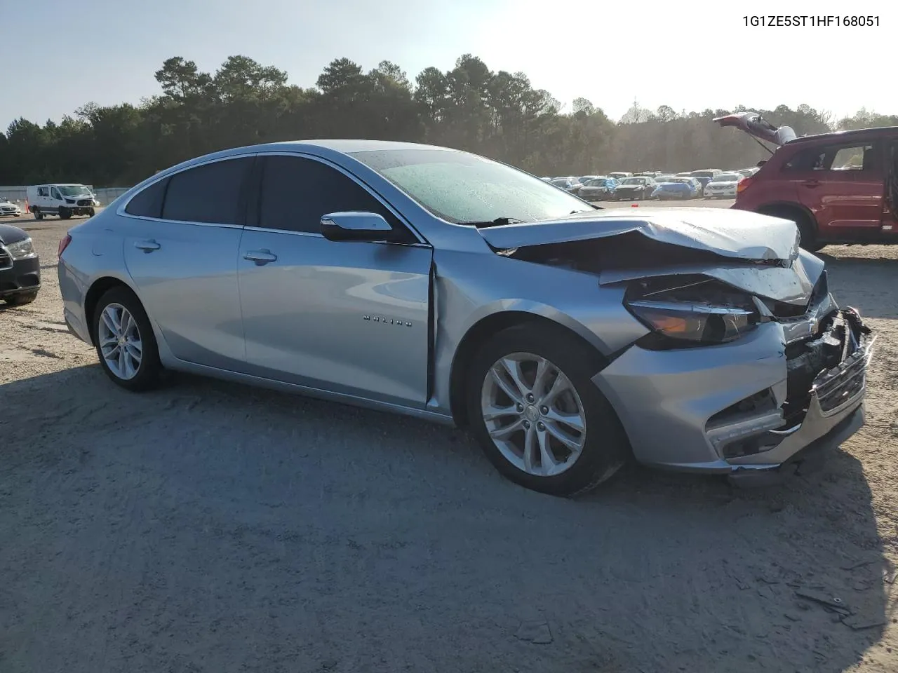 2017 Chevrolet Malibu Lt VIN: 1G1ZE5ST1HF168051 Lot: 70045974