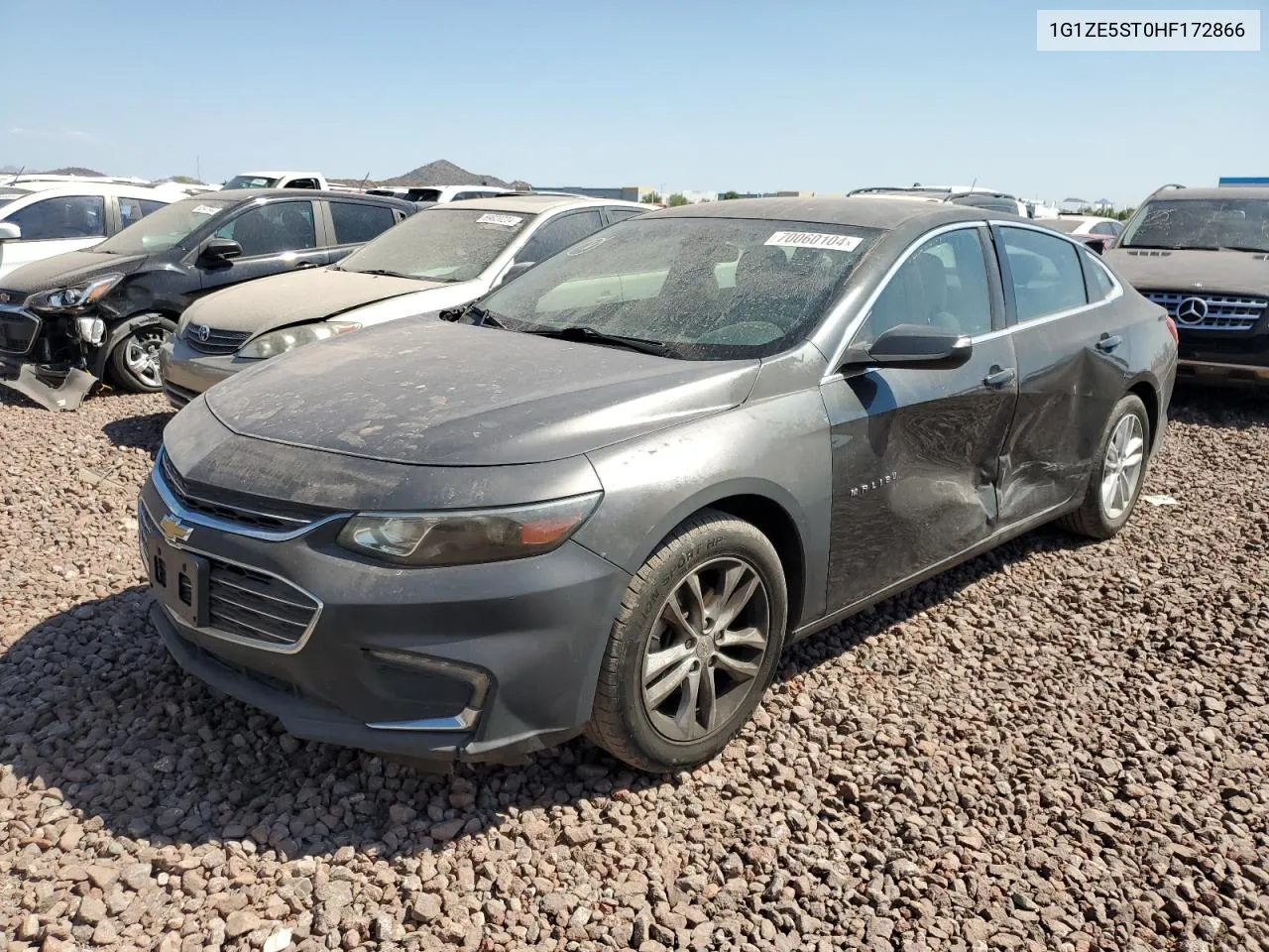 1G1ZE5ST0HF172866 2017 Chevrolet Malibu Lt