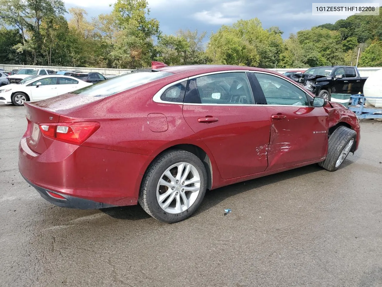 1G1ZE5ST1HF182208 2017 Chevrolet Malibu Lt