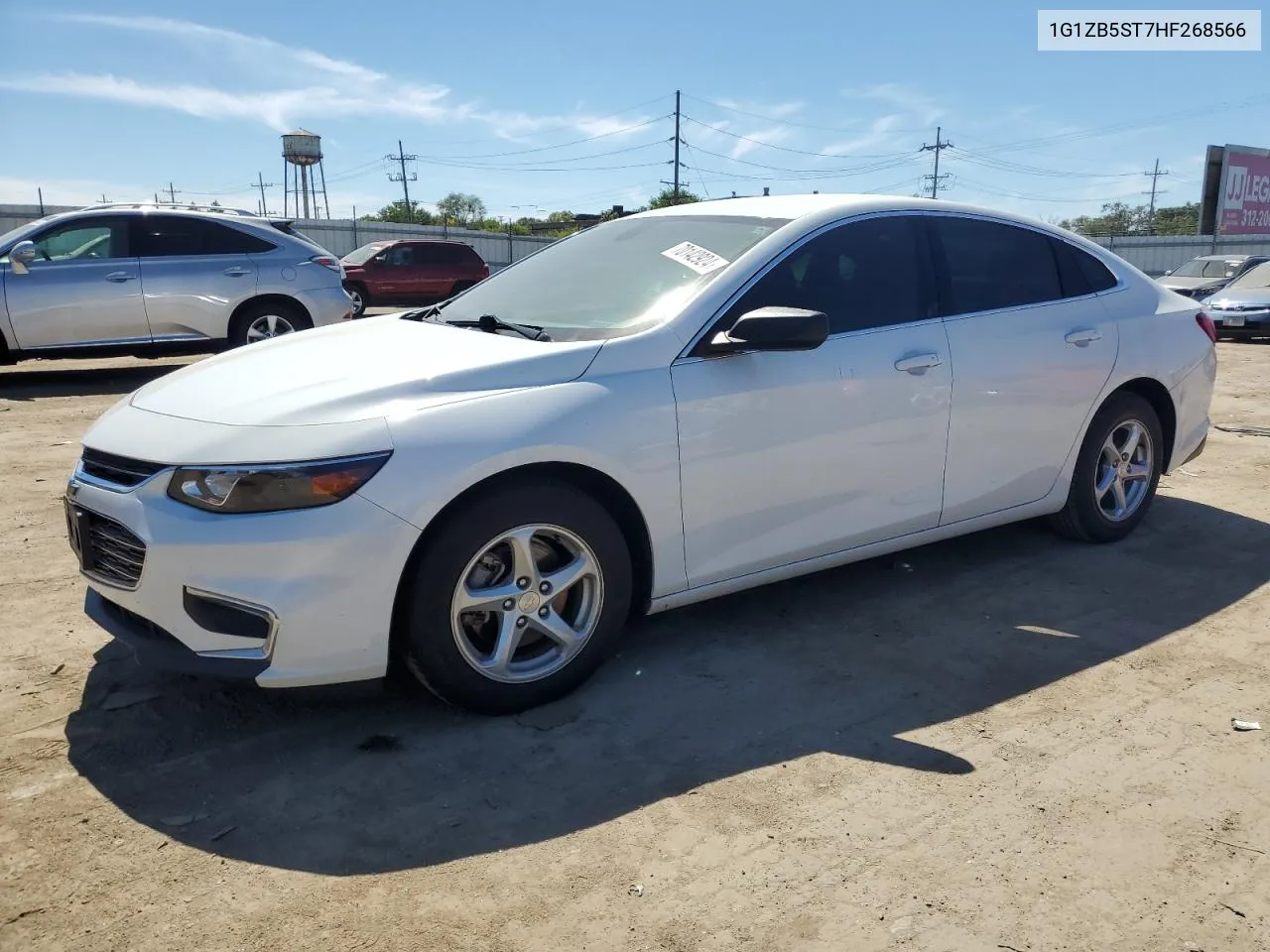 2017 Chevrolet Malibu Ls VIN: 1G1ZB5ST7HF268566 Lot: 70142924