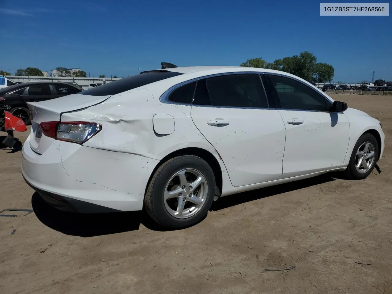 2017 Chevrolet Malibu Ls VIN: 1G1ZB5ST7HF268566 Lot: 70142924