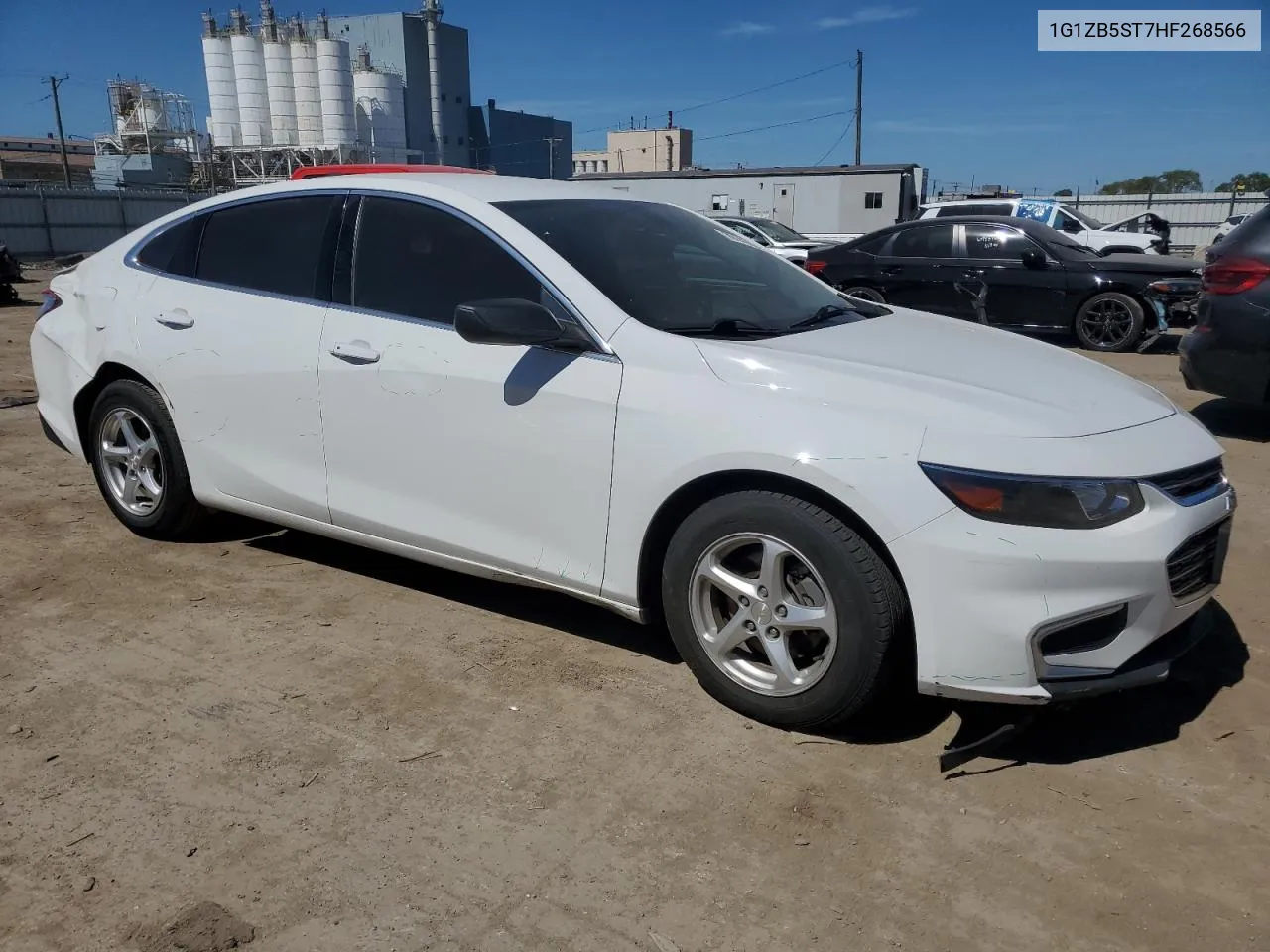 2017 Chevrolet Malibu Ls VIN: 1G1ZB5ST7HF268566 Lot: 70142924