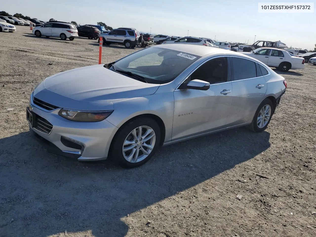 2017 Chevrolet Malibu Lt VIN: 1G1ZE5STXHF157372 Lot: 70186494