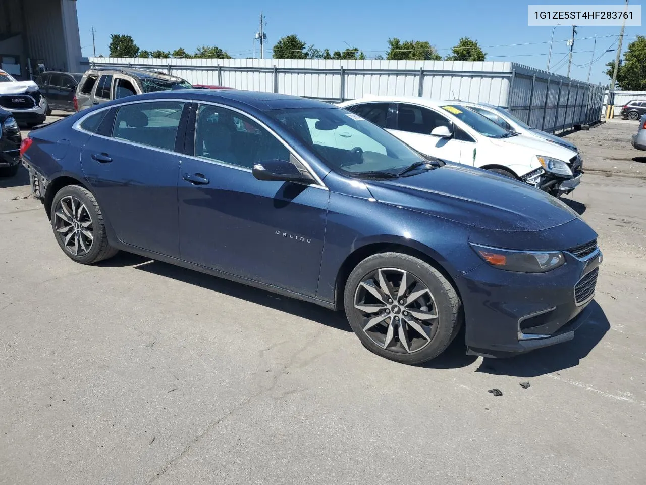 2017 Chevrolet Malibu Lt VIN: 1G1ZE5ST4HF283761 Lot: 70186734