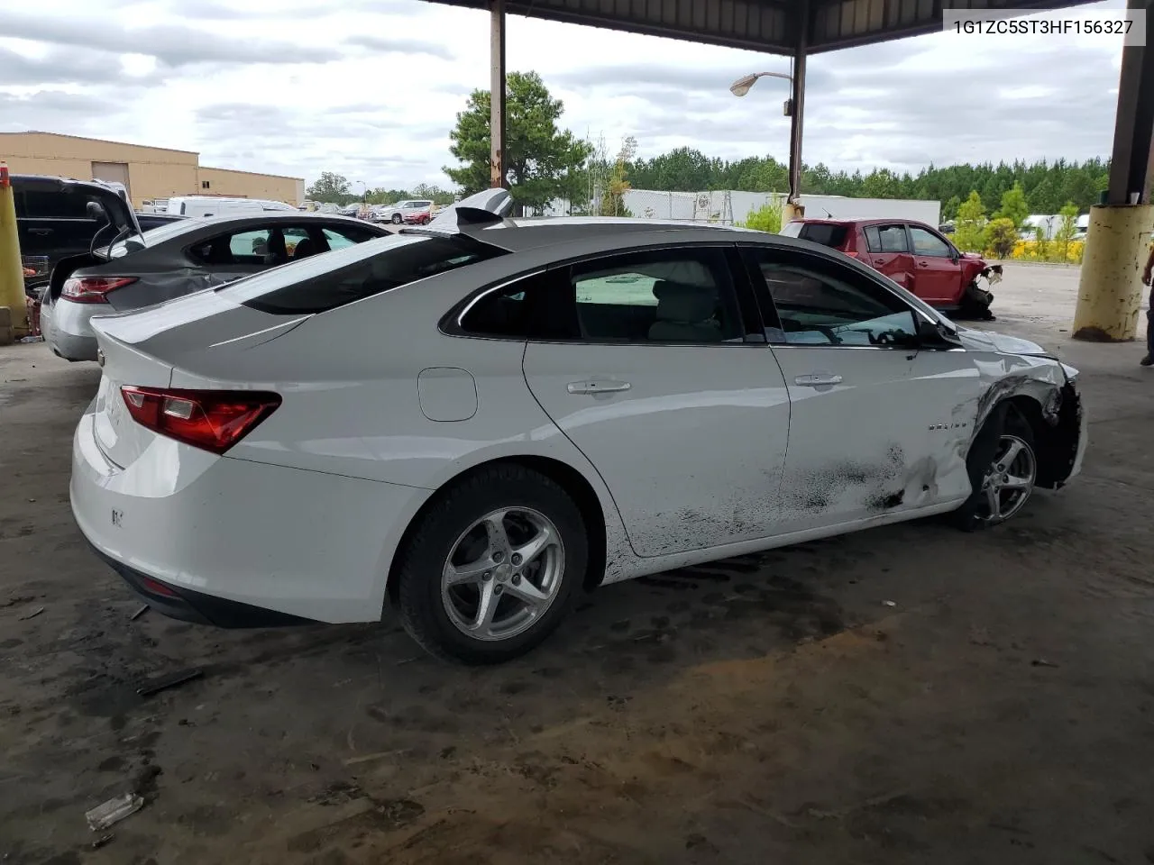 1G1ZC5ST3HF156327 2017 Chevrolet Malibu Ls