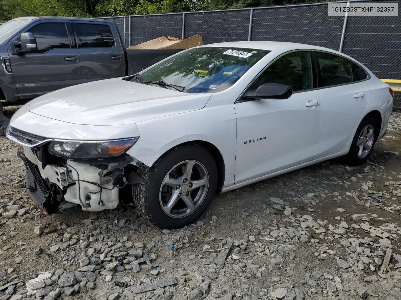 2017 Chevrolet Malibu Ls VIN: 1G1ZB5STXHF132397 Lot: 70290944